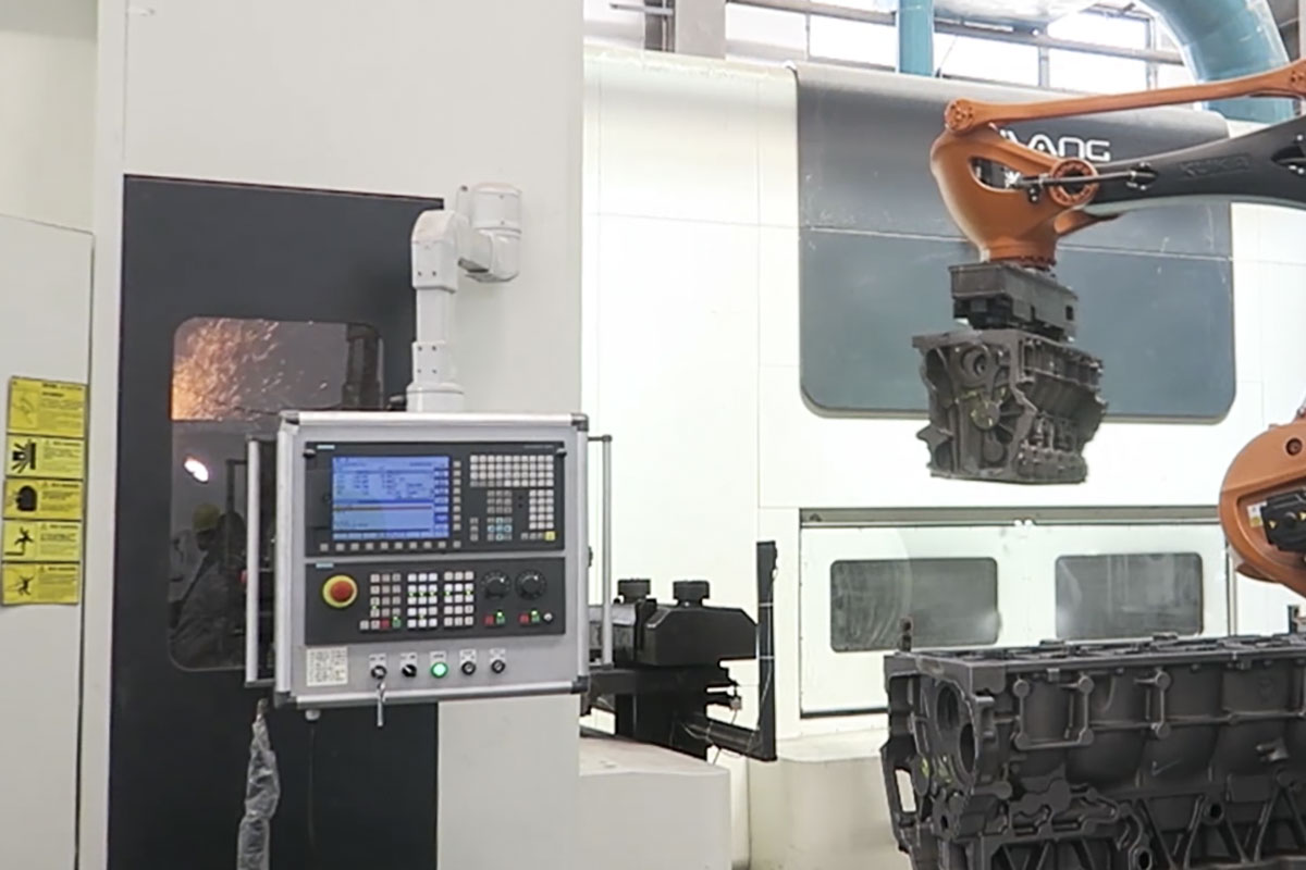 Automatic Grinding in Automotive Foundries